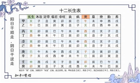 十二长生表|八字算命基礎——十二長生